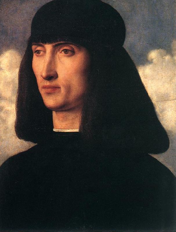 BELLINI, Giovanni Portrait of a Young Man  68lkj Sweden oil painting art